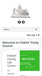Mobile Screenshot of falkirktrinity.org.uk
